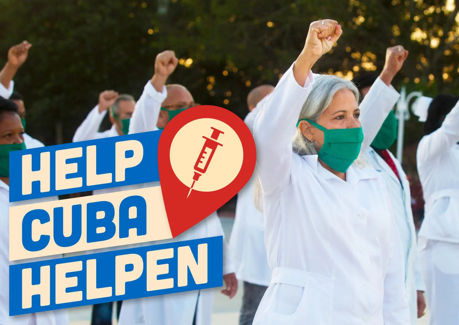 Help Cuba helpen