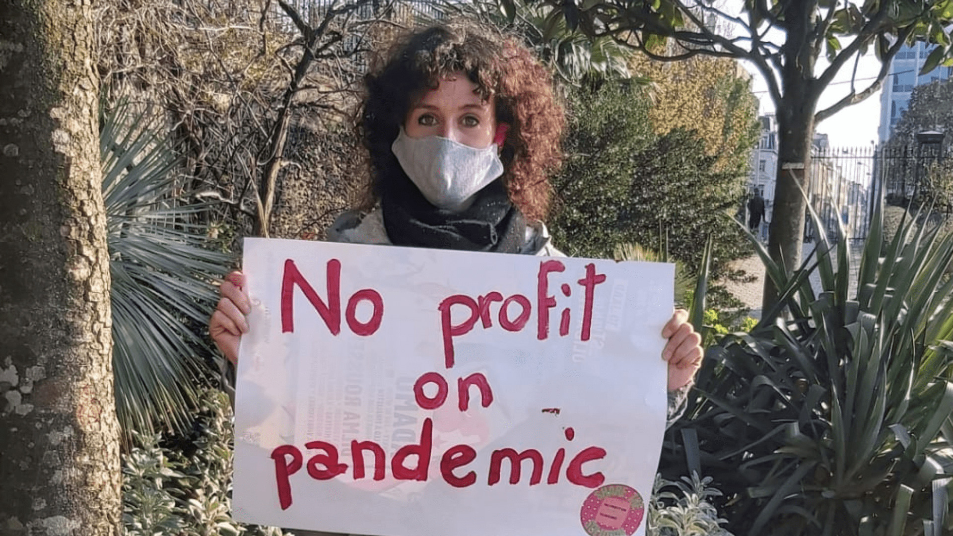 No profit on pandemic