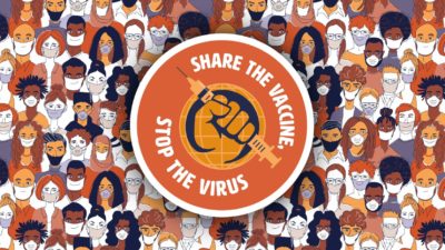 Share the vaccine stop the virus