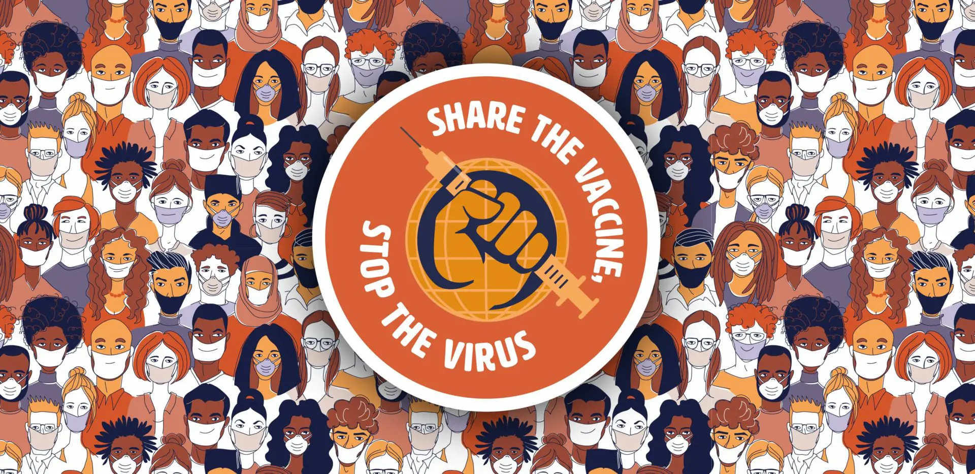 Share the vaccine stop the virus