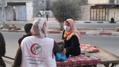 vaccination Gaza