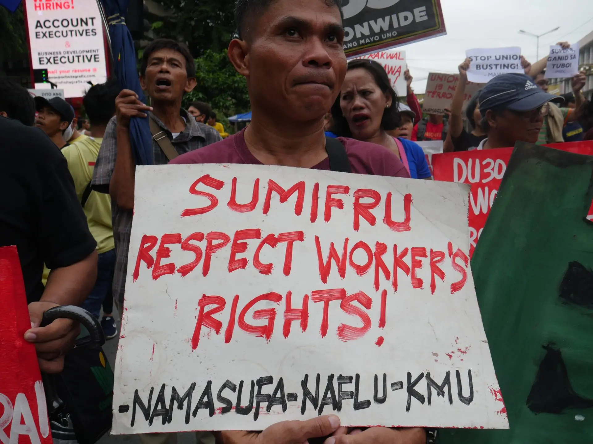 Sumifru-protest